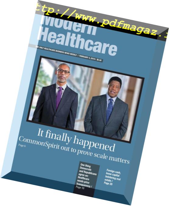 Modern Healthcare – February 04, 2019
