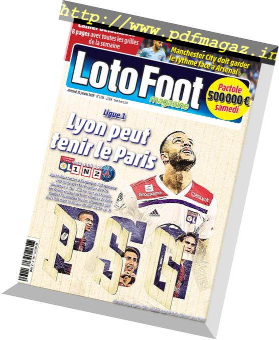 Loto Foot – 30 janvier 2019