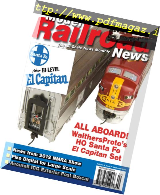 Model Railroad News – September 2012