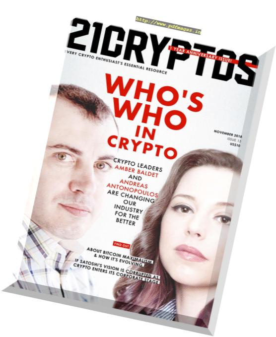 21Cryptos – November 2018