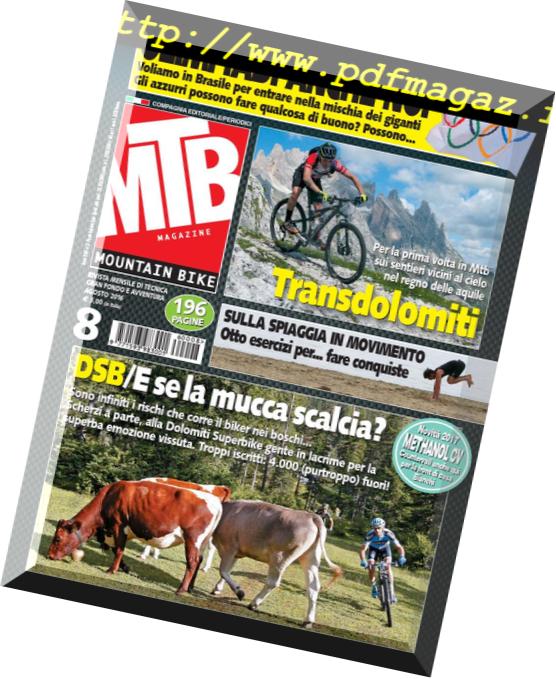 MTB Magazine – Agosto 2016