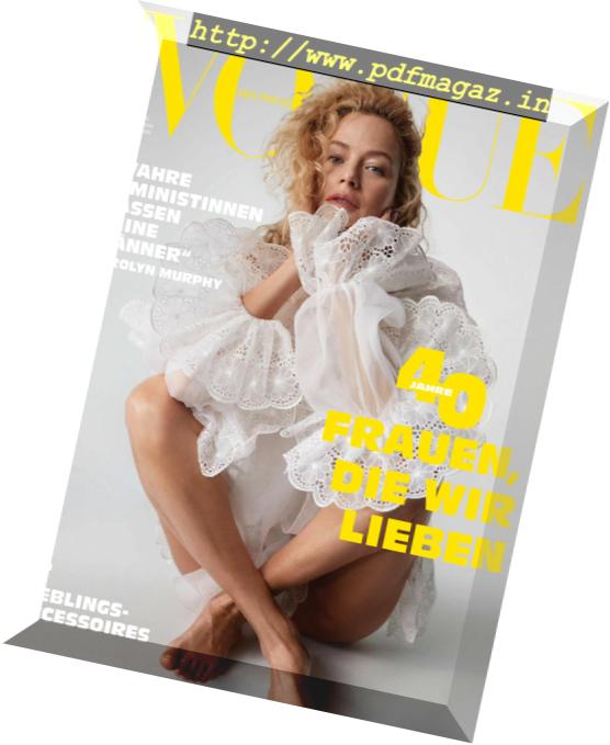 Vogue Germany – Marz 2019