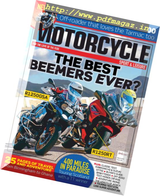Motorcycle Sport & Leisure – March 2019