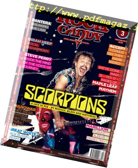 Rock Candy Magazine – August-September 2017