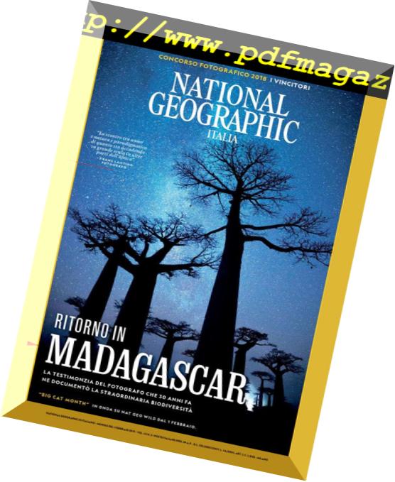 National Geographic Italia – Febbraio 2019
