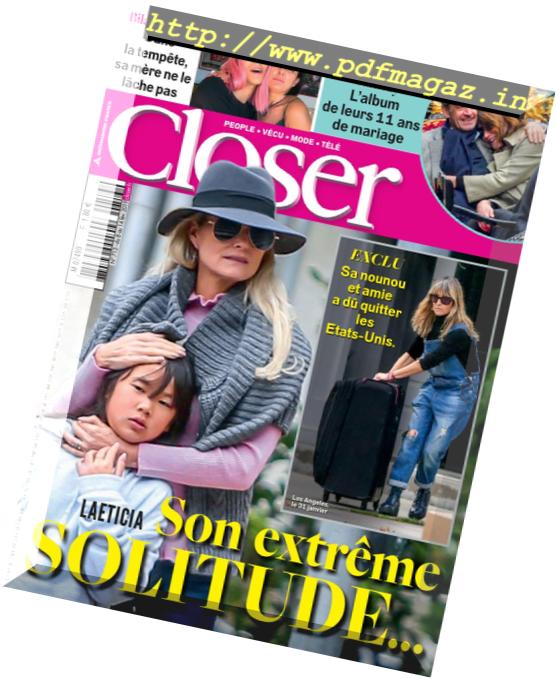 Closer France – 08 fevrier 2019