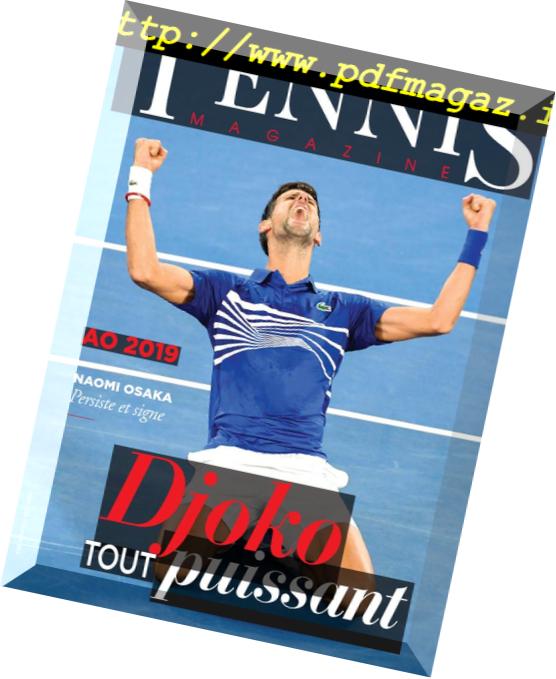 Tennis Magazine France – mars 2019