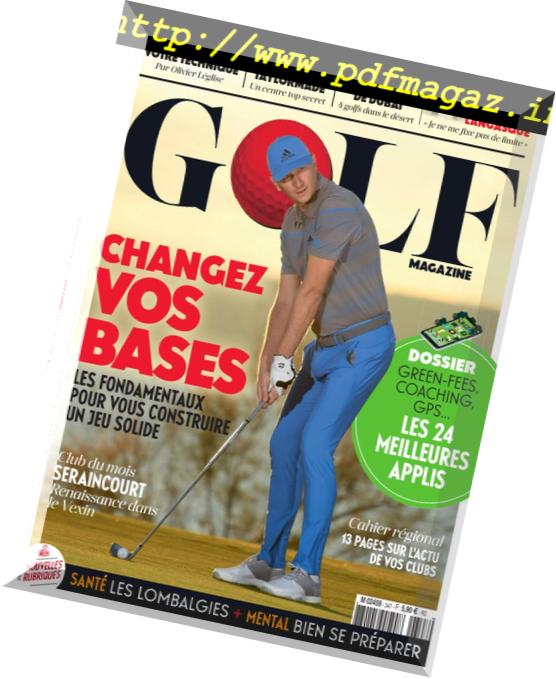 Golf Magazine France – fevrier 2019