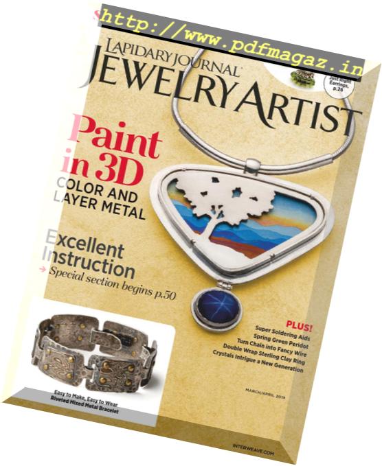 Lapidary Journal Jewelry Artist – March 2019