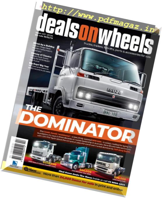 Deals On Wheels Australia – March 2019