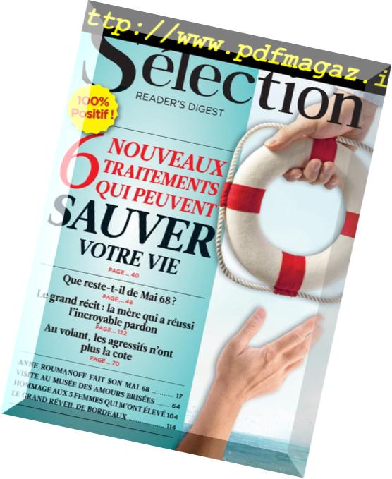 Selection Reader’s Digest France – mai 2018