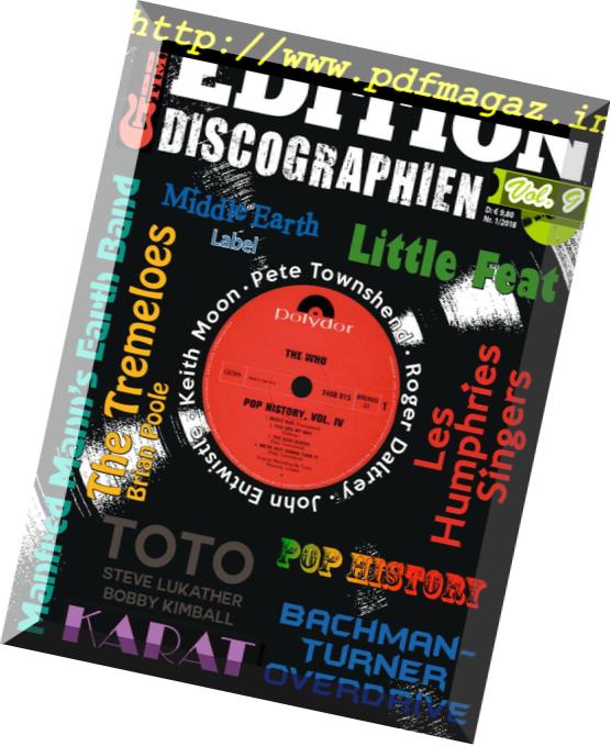 Edition Discographien – Januar 2018
