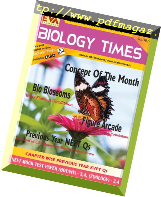 Biology Times – January 2019