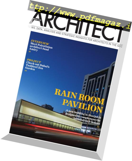 Architect Middle East – March 2019