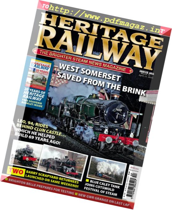Heritage Railway – March 15, 2019