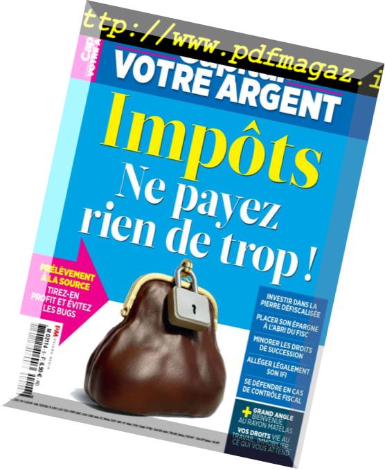 Capital Votre Argent – Mars-Mai 2019