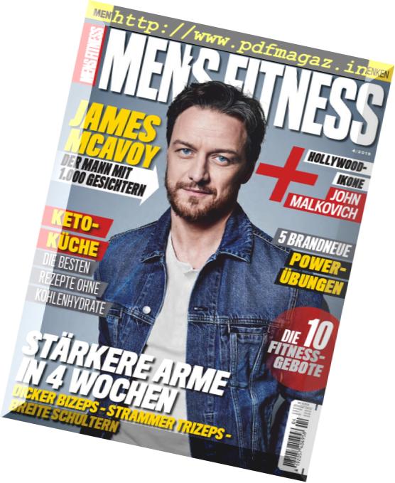 Men’s Fitness Germany – April 2019