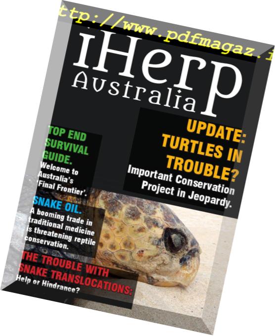 iHerp Australia – September – October 2018