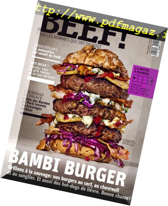 BEEF! Magazine – mars-avril 2019