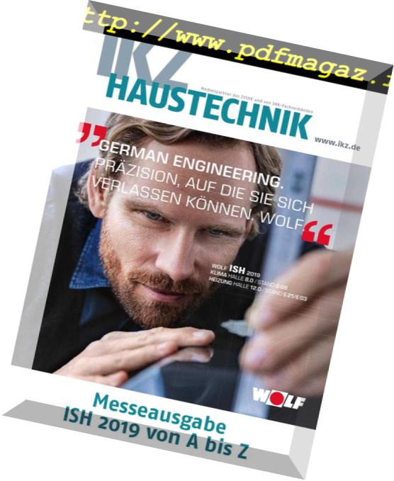 IKZ Haustechnik – Marz 2019