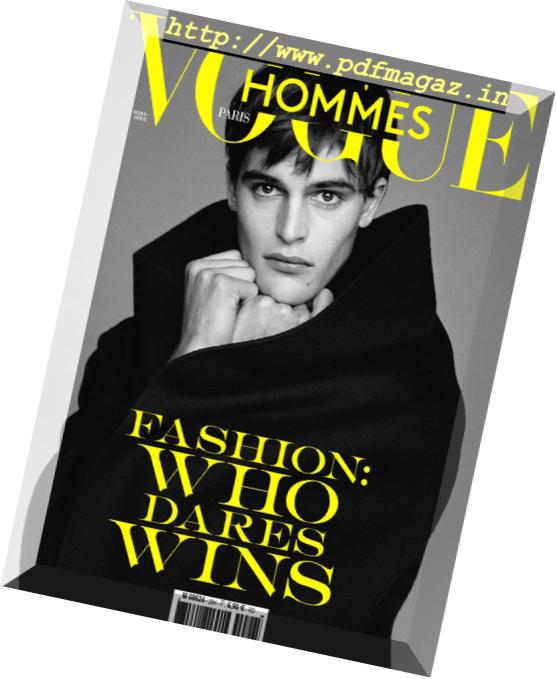 Vogue Hommes English Version – January 2019