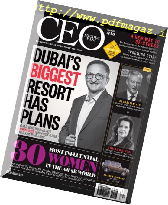 CEO Middle East – March 2019