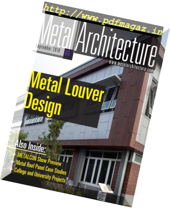 Metal Architecture – September 2018