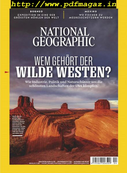 National Geographic Germany – April 2019