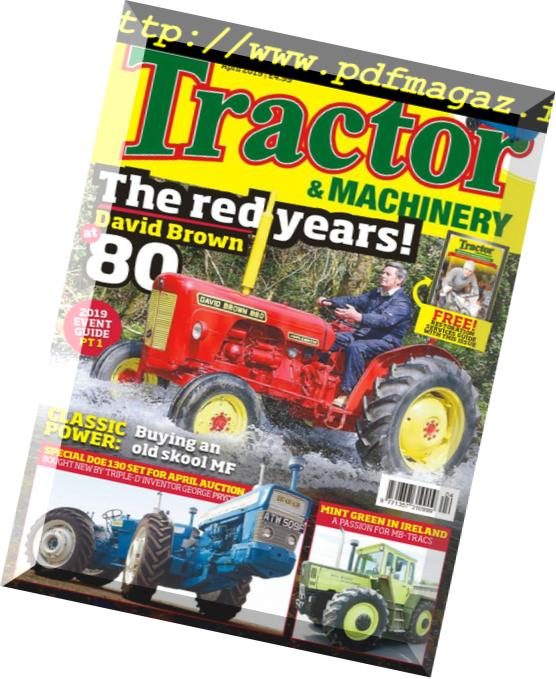 Tractor & Machinery – April 2019