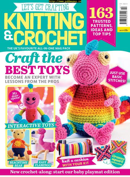 Let’s Get Crafting Knitting & Crochet – Issue 110, April 2019