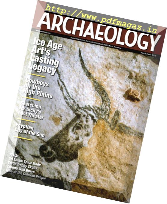 Archaeology – March-April 2019