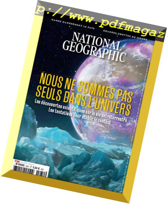 National Geographic France – Mars 2019