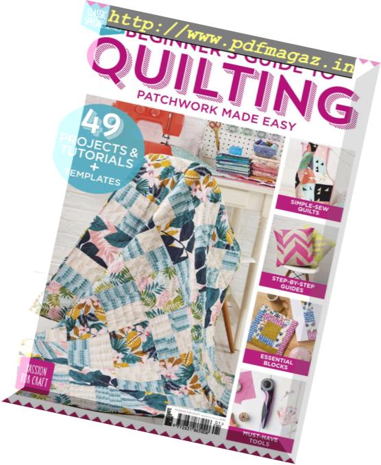 Beginner’s Guide to Quilting – January 2019