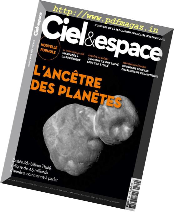 Ciel & Espace – Mars-Avril 2019