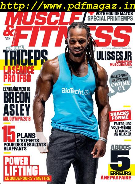 Muscle & Fitness France – mars 2019