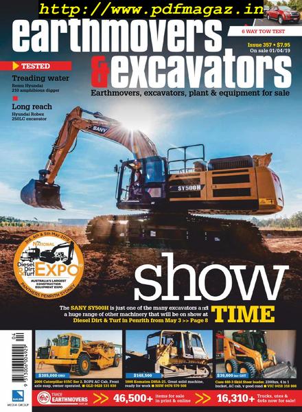 Earthmovers & Excavators – May 2019