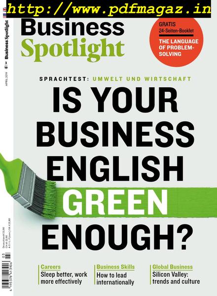 Business Spotlight – April 2019