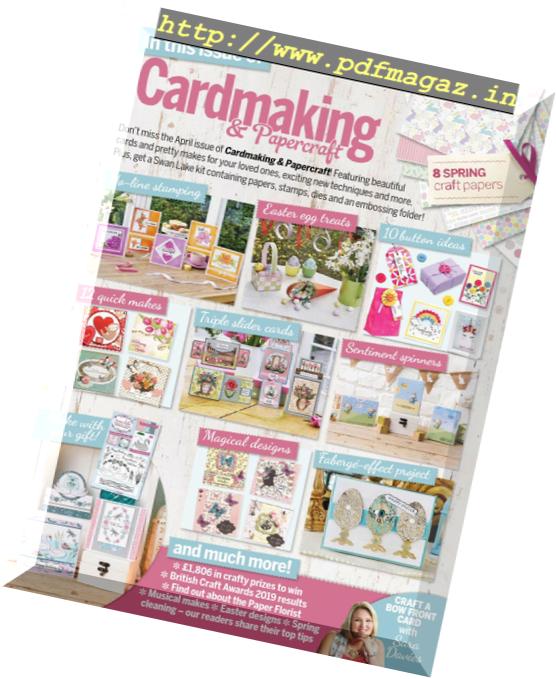 Cardmaking & Papercraft – April 2019
