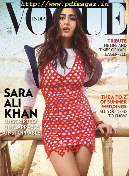 Vogue India – April 2019