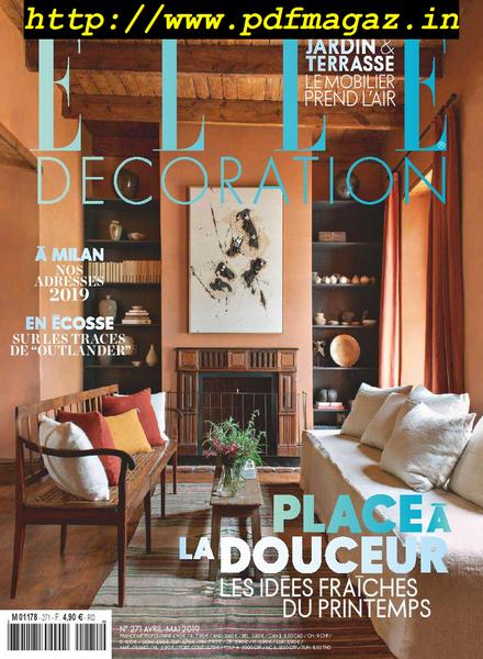 Elle Decoration France – mai 2019