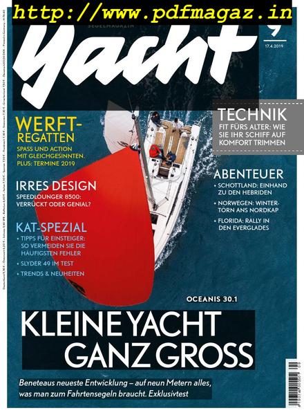 Yacht Germany – 17 April 2019