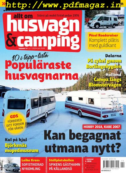 Husvagn & Camping – april 2018