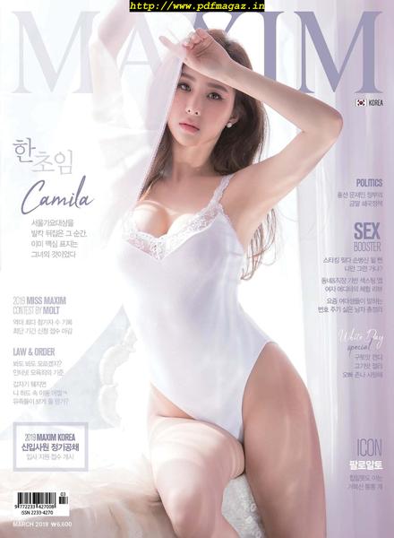 Maxim Korea – March 2019