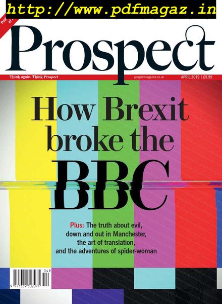 Prospect Magazine – April 2019