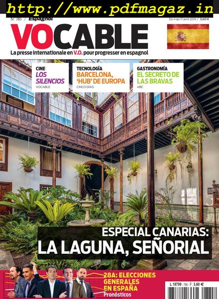 Vocable Espagnol – 04 avril 2019