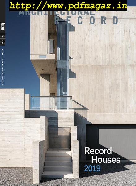 Architectural Record – April 2019