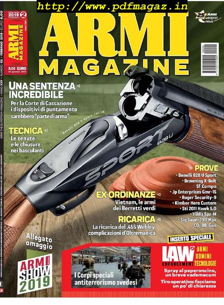 Armi Magazine – Febbraio 2019