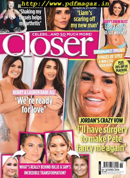 Closer UK – 17 April 2019