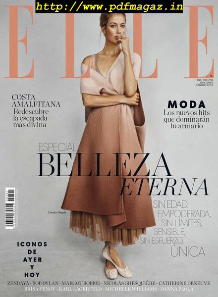 Elle Espana – abril 2019