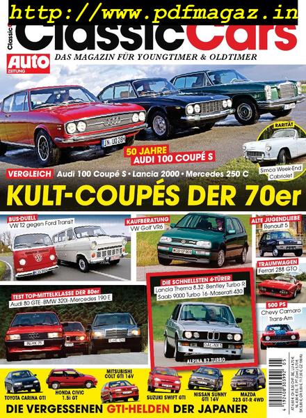 Auto Zeitung Classic Cars – Mai 2019